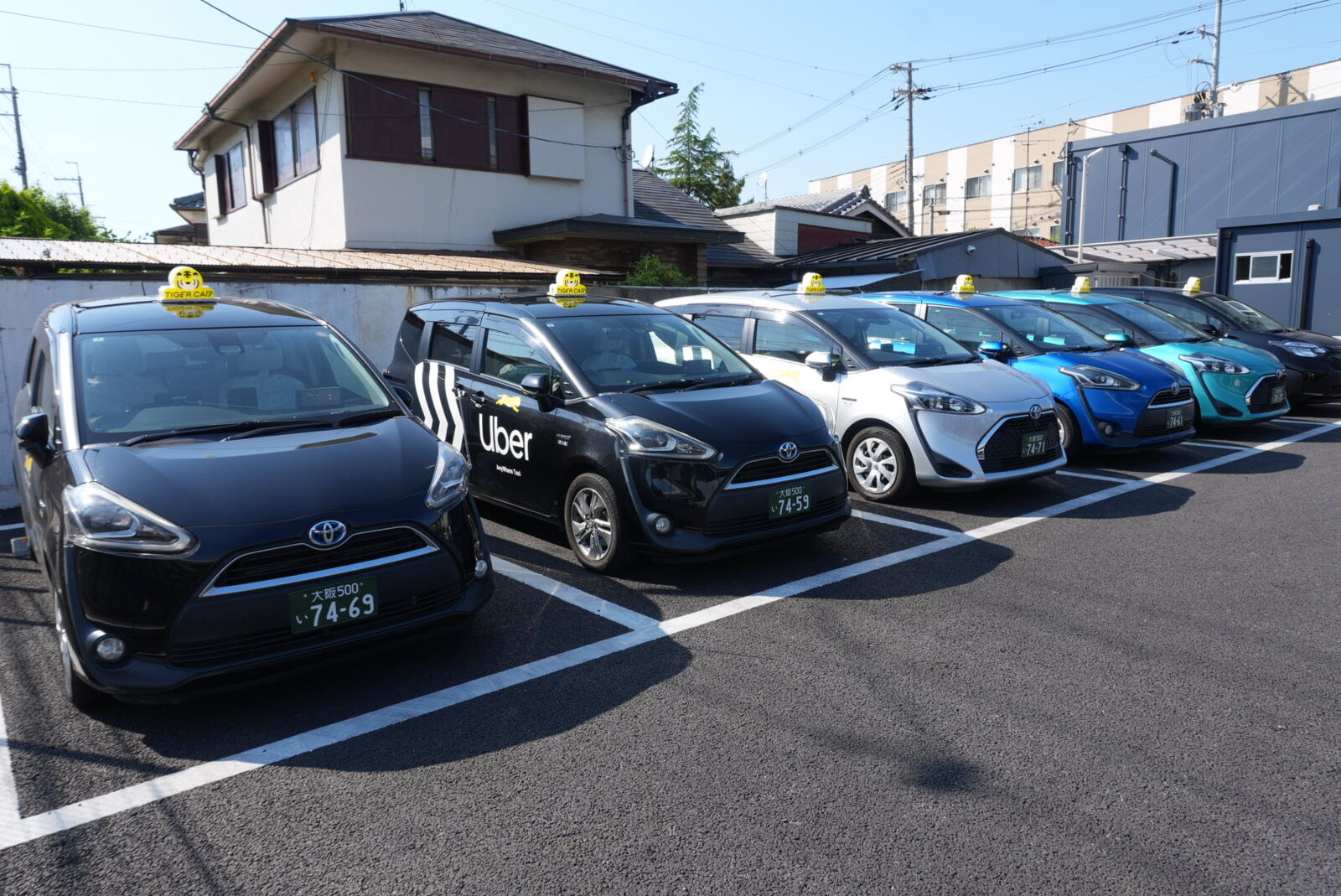 TIGER CAB vehicles