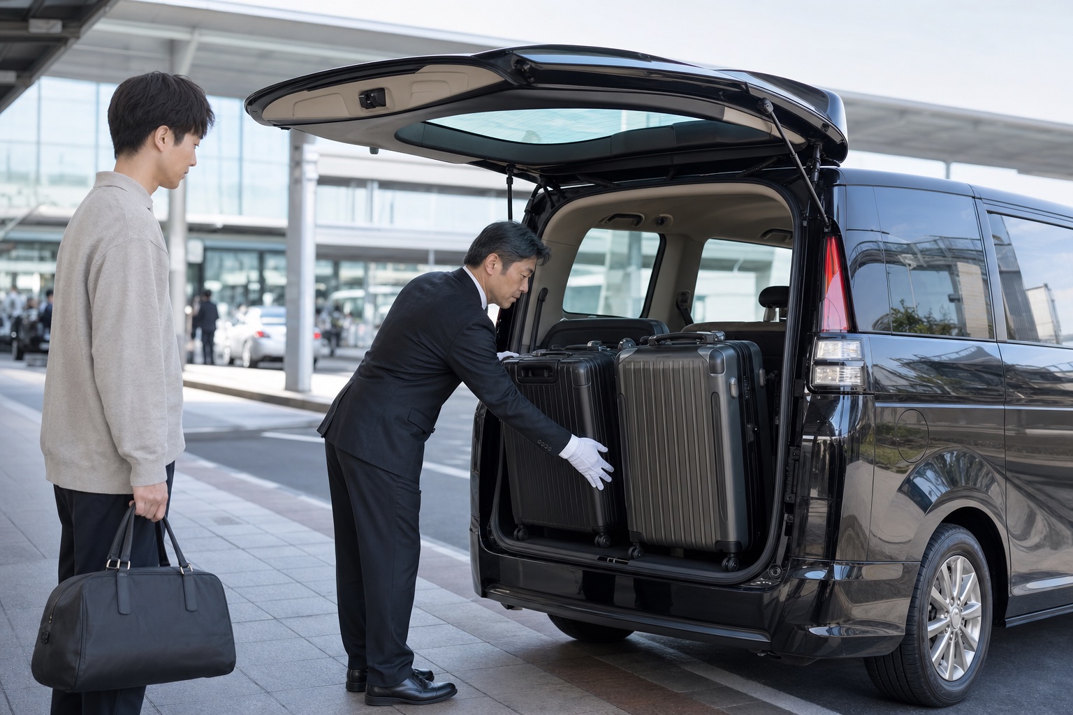 Easy travel with lots of luggage