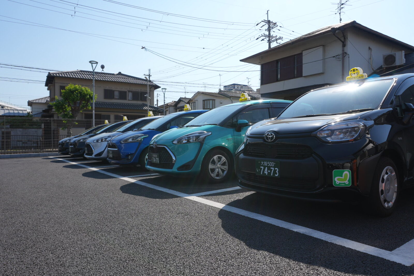 アルファードの並び